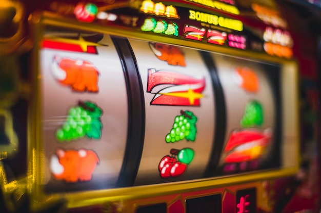 Bikini Paradise slot game interface on jaya77 slot platform